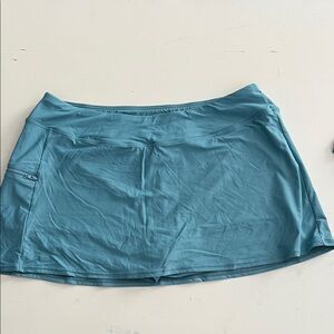 Women's Blue Swim Skirt